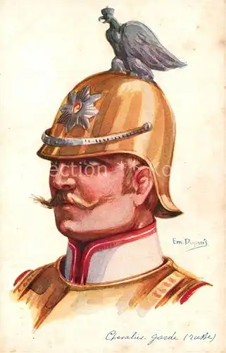 AK / Ansichtskarte Militaria_Frankreich_WK1 Helm 