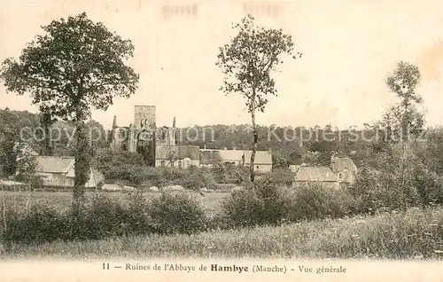 AK / Ansichtskarte Hambye Ruines de l Abbaye Hambye