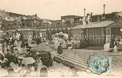 AK / Ansichtskarte Etretat Casino Etretat