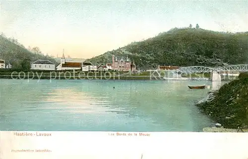 AK / Ansichtskarte Hastiere Lavaux Les Bords de la Meuse Hastiere Lavaux