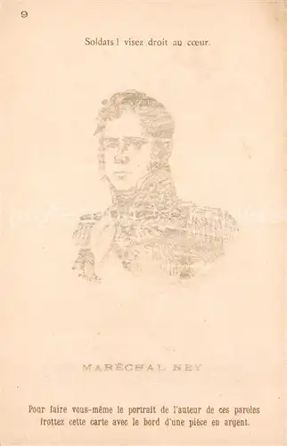 AK / Ansichtskarte Beauvais_60 Marechal Ney Portrait 