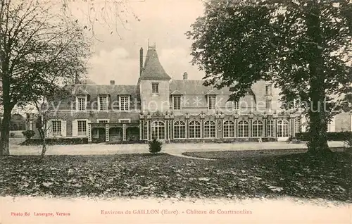 AK / Ansichtskarte Gaillon Chateau de Courtmoulins Gaillon