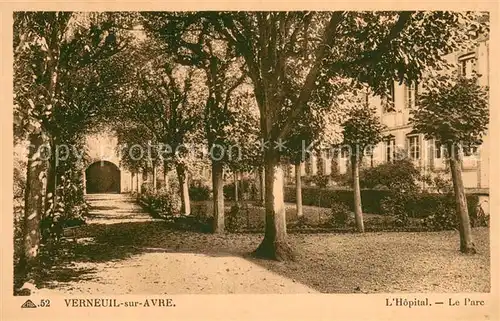 AK / Ansichtskarte Verneuil sur Avre Hopital Le Parc Verneuil sur Avre