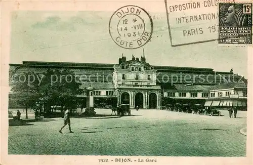 AK / Ansichtskarte Dijon_21 La Gare 
