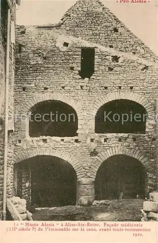 AK / Ansichtskarte Pro_Alesia Le Musee Alesia a Alise Ste Reine Facade medievale Pro_Alesia
