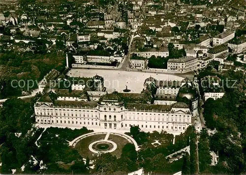 AK / Ansichtskarte Wuerzburg Residenz Fliegeraufnahme Wuerzburg