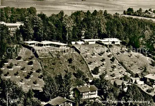 AK / Ansichtskarte Gmund_Tegernsee Am Ackerberg Fliegeraufnahme Gmund Tegernsee