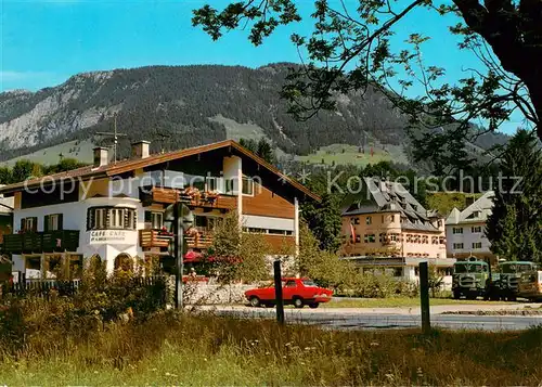 AK / Ansichtskarte Fieberbrunn_Tirol Cafe Bechenberger Fieberbrunn Tirol
