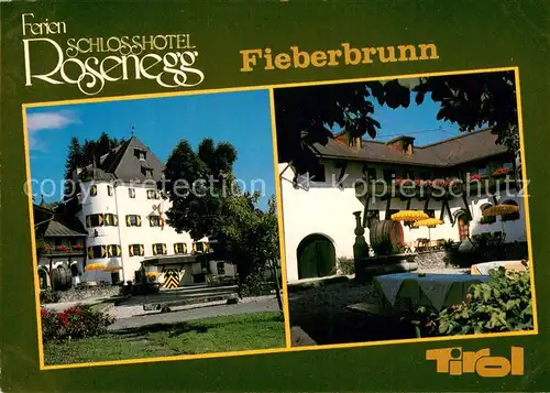 AK / Ansichtskarte Fieberbrunn_Tirol Schlosshotel Rosenegg Restaurant Weinfassl Fieberbrunn Tirol