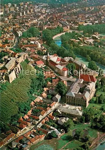AK / Ansichtskarte Esztergom Fliegeraufnahme Esztergom