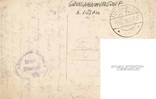 Grosshennersdorf Lazarett WK1  Grosshennersdorf