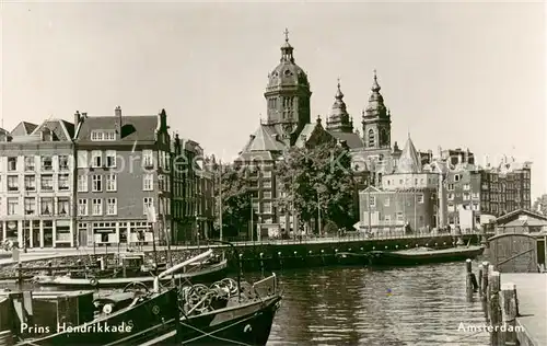 Amsterdam_Niederlande Prins Hendrikkade Amsterdam_Niederlande