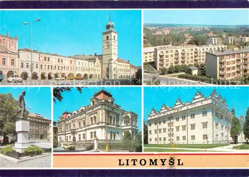 Litomysl Mesto s vyraznym podelnym namestim cetnymi renesancnimi a baroknimi domy a dalsimi historickymi stavbami je pamatkovou rezervaci Litomysl