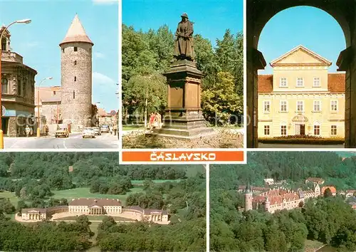 Caslav Otakarova basta Pomnik Jana Zizky z Trocnova Zamek Zekusice Zamek Kacina Zamek Zleby Caslav