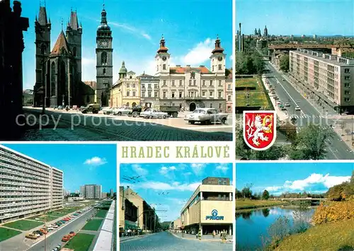 Hradec_Kralove_Kralovehradecko Zizkovo namesti Pospisilova trida Sidliste Labska II Obchodni dum Prior Labe 