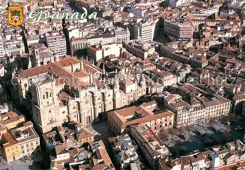 Granada_Andalucia Fliegeraufnahme Granada Andalucia