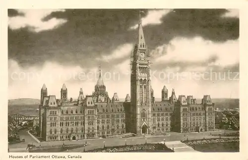 AK / Ansichtskarte Ottawa_Canada Houses of Parliament Ottawa Canada