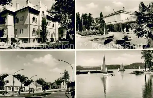 AK / Ansichtskarte Balatonfoeldvar Segelboote Balatonfoeldvar