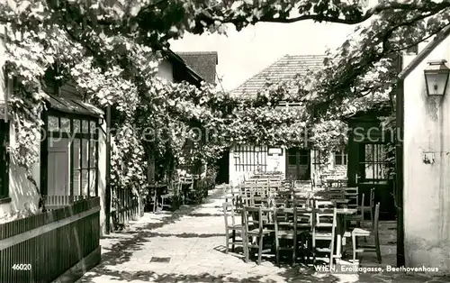 AK / Ansichtskarte Wien Eroikagasse Beethovenhaus Wien