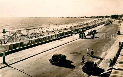 AK / Ansichtskarte Pornic Boulevard de l Ocean et la plage vers La Baule Pornic