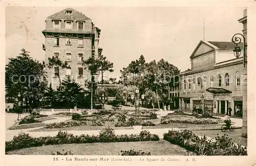 AK / Ansichtskarte La_Baule_sur_Mer Le Square du Casino La_Baule_sur_Mer