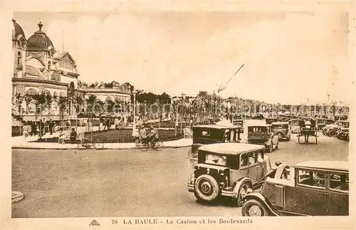 AK / Ansichtskarte La_Baule_sur_Mer Casino et les boulevards La_Baule_sur_Mer