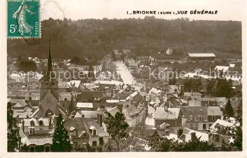AK / Ansichtskarte Brionne Vue generale Brionne