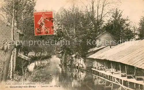 AK / Ansichtskarte Gournay en Bray Lavoirs sur l Epte Gournay en Bray