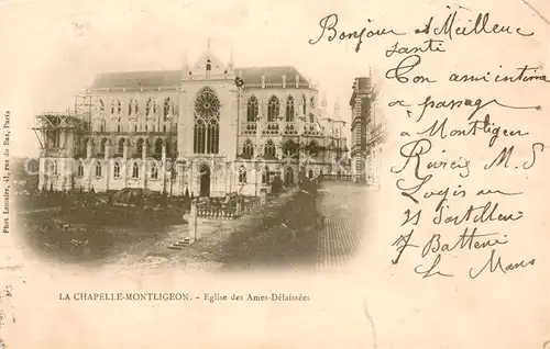 AK / Ansichtskarte La_Chapelle Montligeon Eglise des Ames Delaissees La_Chapelle Montligeon