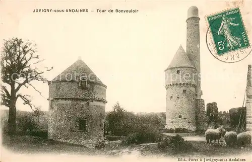 AK / Ansichtskarte Juvigny sous Andaine Tour de Bonvouloir Juvigny sous Andaine