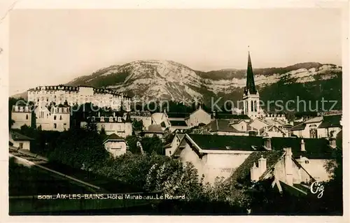 AK / Ansichtskarte Aix les Bains Hotel Mirabeau Le Revard Aix les Bains