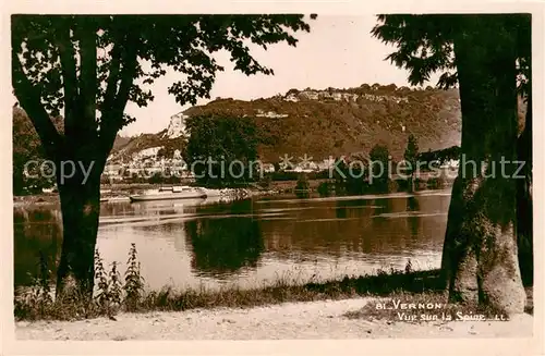 AK / Ansichtskarte Vernon_Eure Vue sur la Seine Vernon Eure