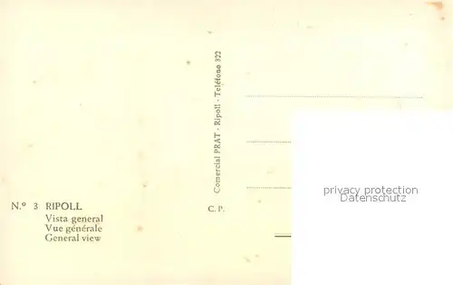 AK / Ansichtskarte Ripoll_Cataluna Vista general Ripoll Cataluna