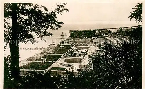 AK / Ansichtskarte Aix les Bains Vue panoramique de la plage Aix les Bains