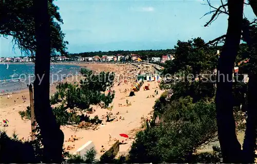 AK / Ansichtskarte Saint Georges de Didonne Corniche de Royan Plage de Vallieres Saint Georges de Didonne