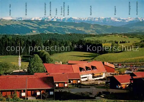 AK / Ansichtskarte Scheidegg_Allgaeu Feriendorf des Erholungswerkes der Deutschen Bundespost Scheidegg Allgaeu