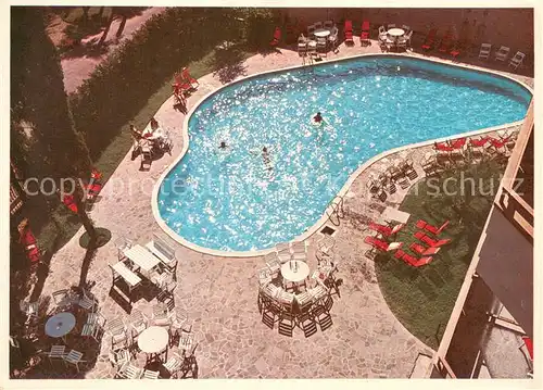 AK / Ansichtskarte Arco_Trentino Palace Hotel Citta Pool Fliegeraufnahme Arco Trentino