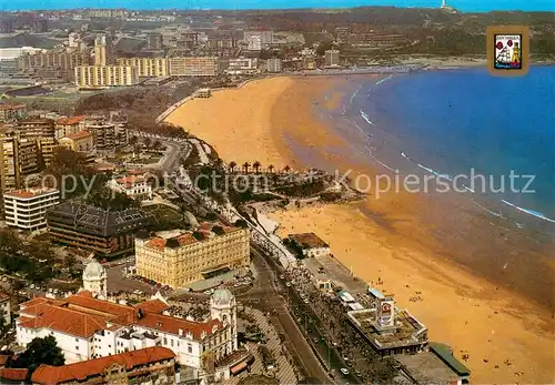 AK / Ansichtskarte Santander El Sardinero Vista aerea Santander