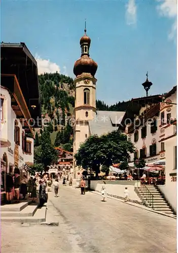 AK / Ansichtskarte Reit_Winkl Gasthof Pension Unterwirt Reit_Winkl