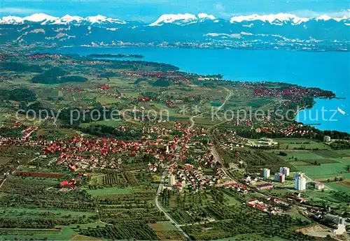 AK / Ansichtskarte Kressbronn_Bodensee Fliegeraufnahme Kressbronn Bodensee