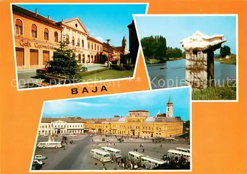 AK / Ansichtskarte Baja_Ungarn Teilansichten Baja Ungarn