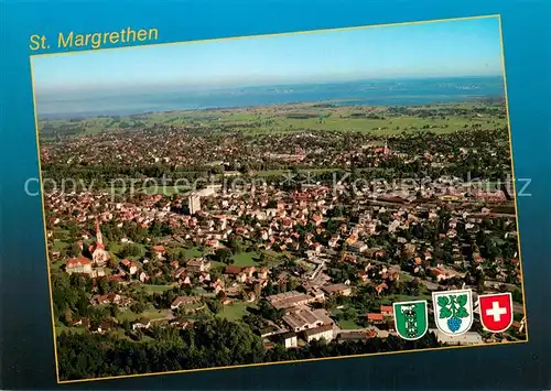 AK / Ansichtskarte St_Margarethen_SG Fliegeraufnahme St_Margarethen_SG