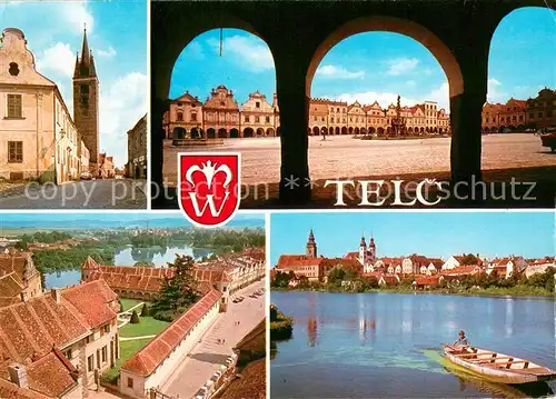 AK / Ansichtskarte Telc_Czechia Mestska pamatkova rezervace Panorama 