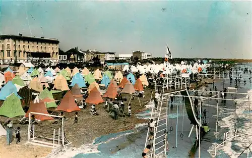 AK / Ansichtskarte Saint_Jean_de_Monts La Plage a maree haute Saint_Jean_de_Monts