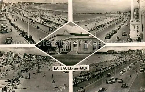 AK / Ansichtskarte La_Baule_sur_Mer Le Remblai la Plage et le Casino La_Baule_sur_Mer