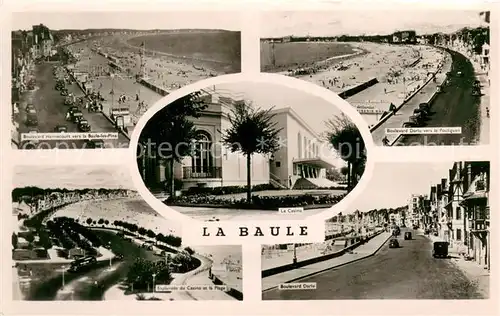 AK / Ansichtskarte La_Baule_sur_Mer Boulevard Hennecourt Boulevard Darlu vers le Pouliguen Le Casino Esplanade du Casino et la Plage Boulevard Darlu La_Baule_sur_Mer