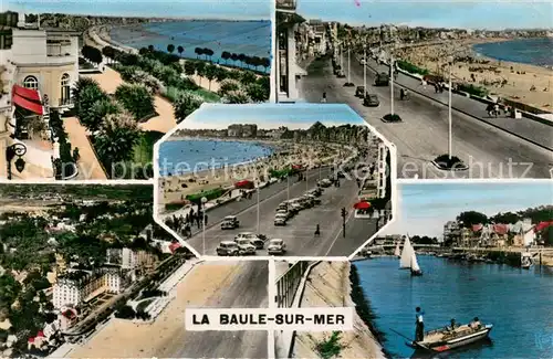 AK / Ansichtskarte La_Baule_sur_Mer Esplanade du Casino Les Boulevards La Plage et le Remblai Les Hotels Quai Benoit La_Baule_sur_Mer