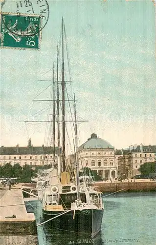 AK / Ansichtskarte Le_Havre Bassin du Commerce Le_Havre