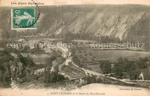 AK / Ansichtskarte Saint Leonard_Seine Maritime et la Butte du Haut Fourche Saint Leonard