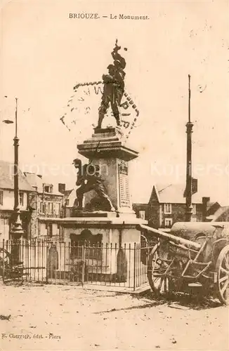 AK / Ansichtskarte Briouze Le Monument Briouze